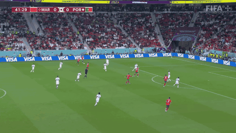 En-Nesyri header vs Portugal — 5s broadcast clip